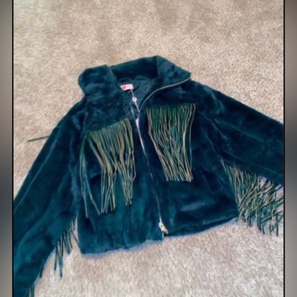 Buddy love fringe fur jacket - Picture 2 of 2